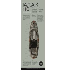 Wilderness Systems Pelican Kayak Gonflable iATAK 110 Camo