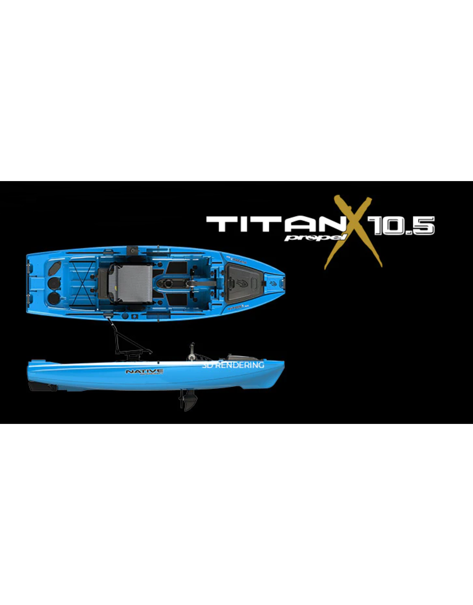 Native Watercraft Native Kayak Titan X Propel 10.5