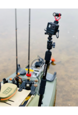YakAttack YakAttack PanFish Pro Camera Mount, Includes 1/4"-20 mount and GoPro