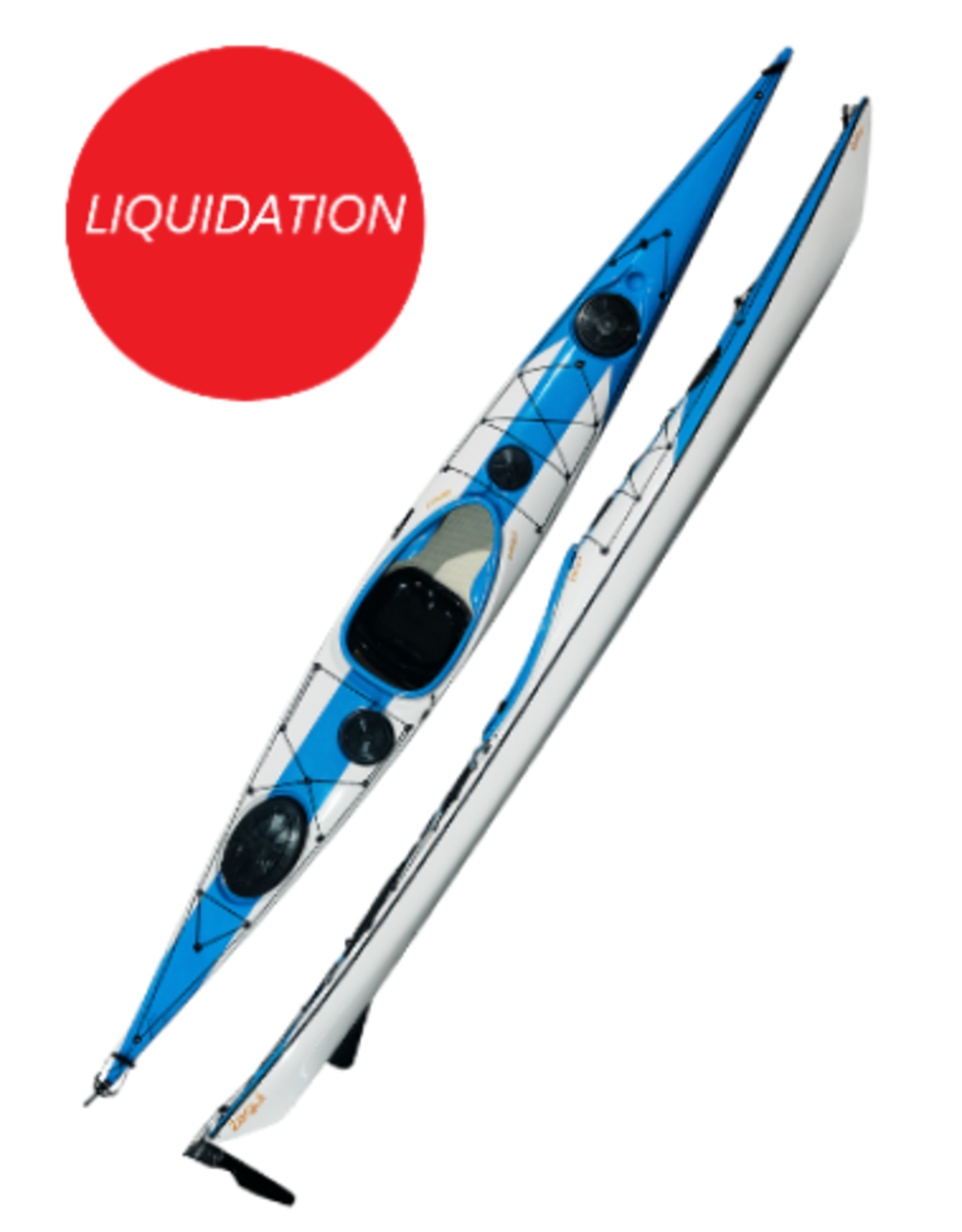 Zegul Zegul kayak Bara HV ACORE Bleu-Blanc-Blanc