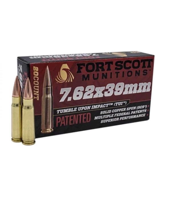 Fort Scott Munitions Fort Scott 7.62X39 SCS TUI - Ammo