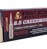 Fort Scott Munitions Fort Scott 6.5 CREEDMORE 123 gr. SCS  TUI - ON SALE