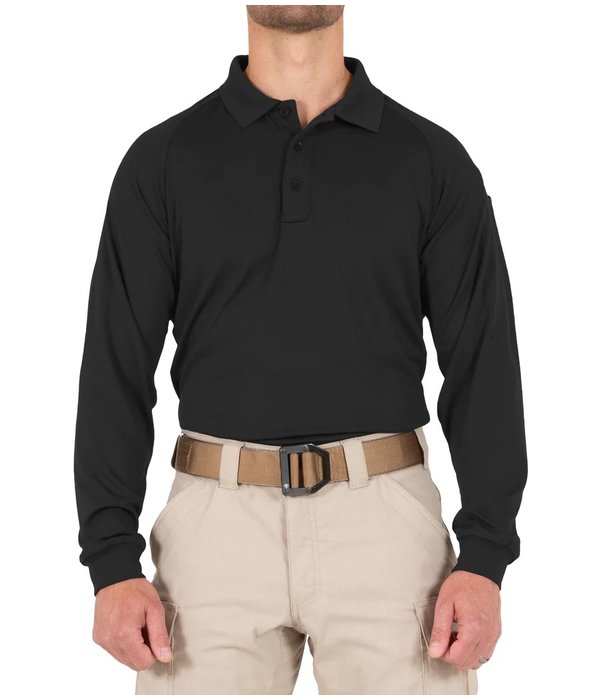 First Tactical MEN'S PERFORMANCE LONG SLEEVE POLO