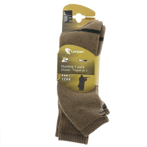 Lorpen Socks Lorpen Hunting Merino Wool Over the Calf Socks - Large - 2 Pack