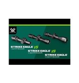Vortex STRIKE EAGLE® 3-18X44 FFP EBR-7C (MOA) Reticle | 34mm Tube