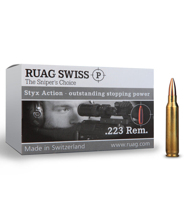 Norma Precision RUAG SWISS P .223 STYX ACTION 69GR, 50 ROUNDS