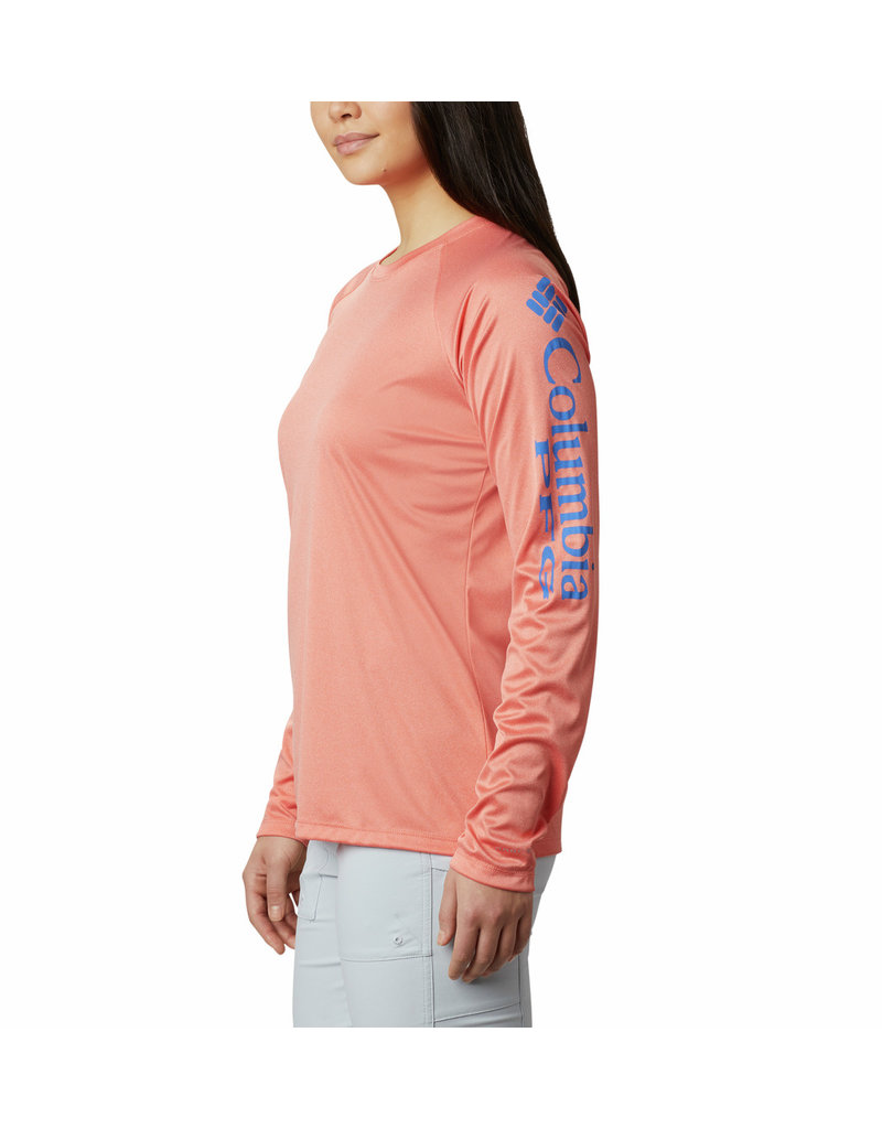 Columbia Women's Tidal Tee Heather Long Sleeve Fishing Shirt