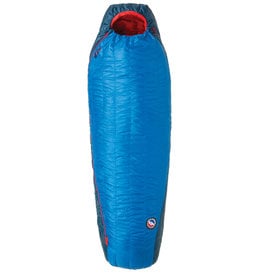 Big Agnes Anvil Horn 15 (650 DownTek) LONG LEFT Blue/Red