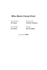 Big Agnes Mica Basin Camp Chair