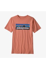 Patagonia Boys' P-6 Logo Organic T-Shirt