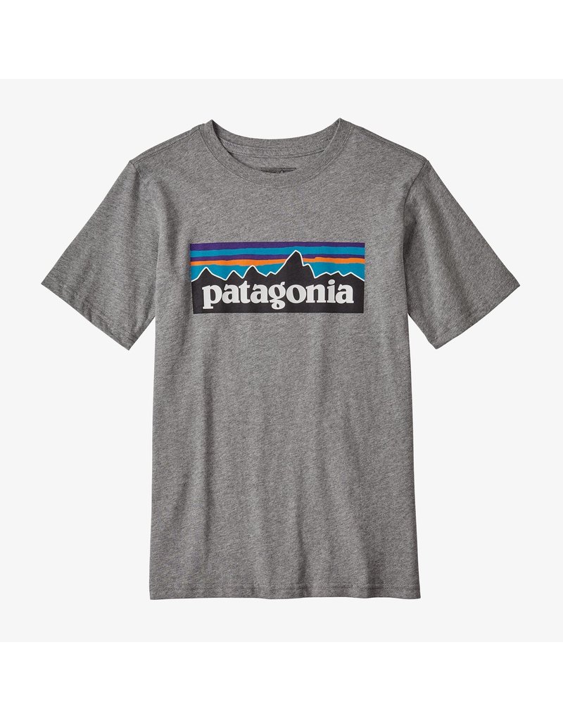 Patagonia Boys' P-6 Logo Organic T-Shirt