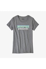 Patagonia Girls' Pastel P-6 Logo Organic T-Shirt