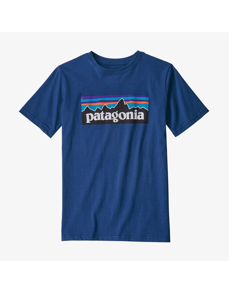 Patagonia Boys' P-6 Logo Organic T-Shirt