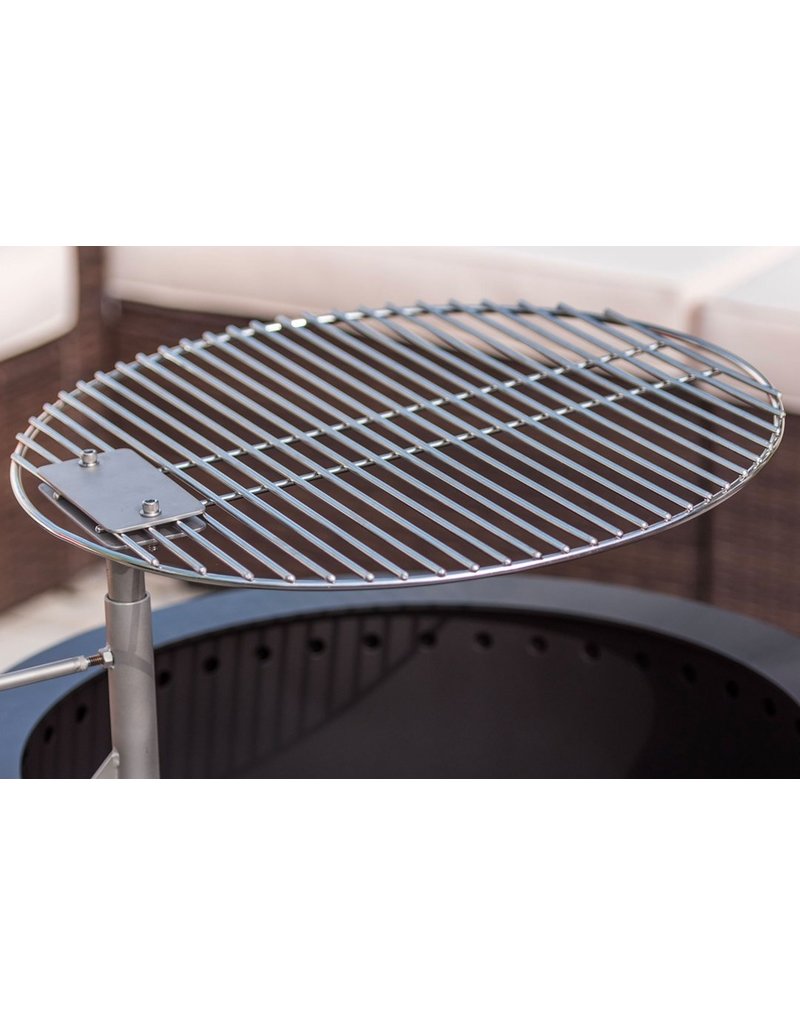 Burly Gather Fire Pit Grill Feature