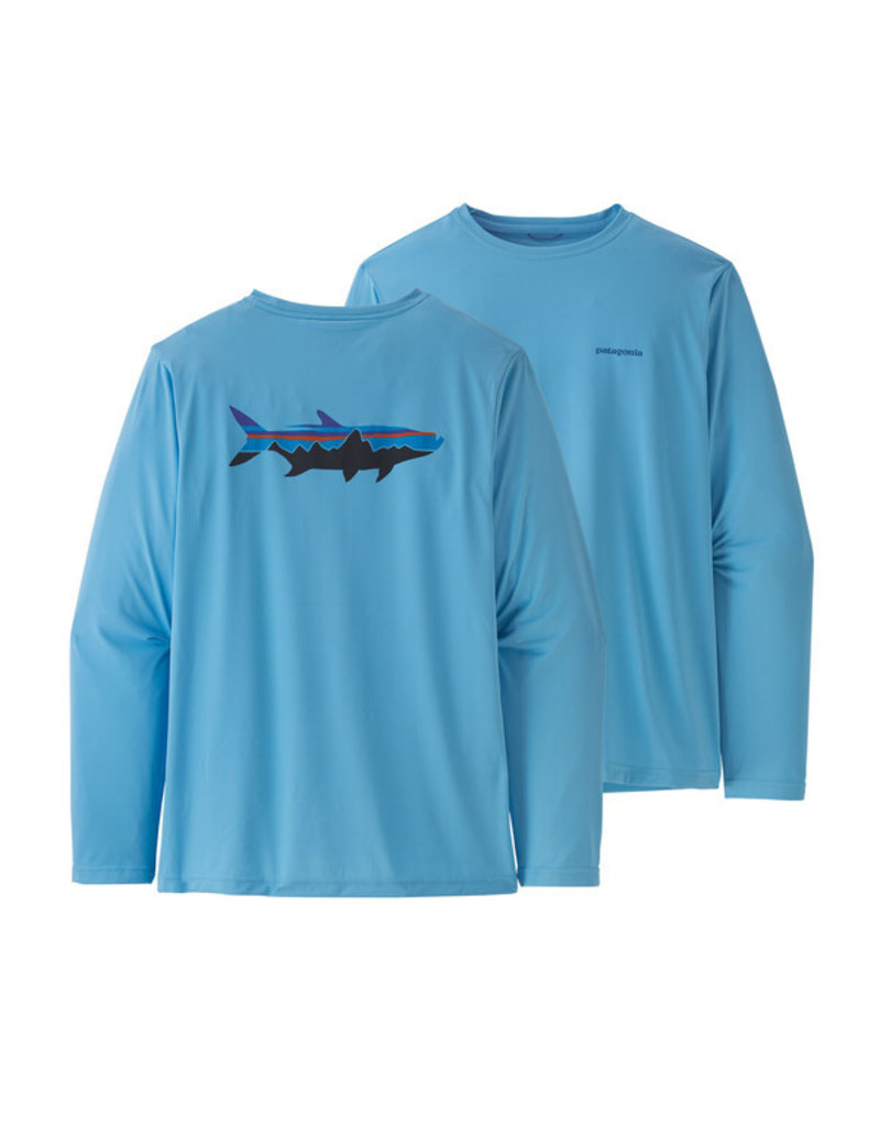 Duranglers Patagonia M's LS Cap Cool Daily Fish Graphic Shirt SKTG -  Duranglers Fly Fishing Shop & Guides