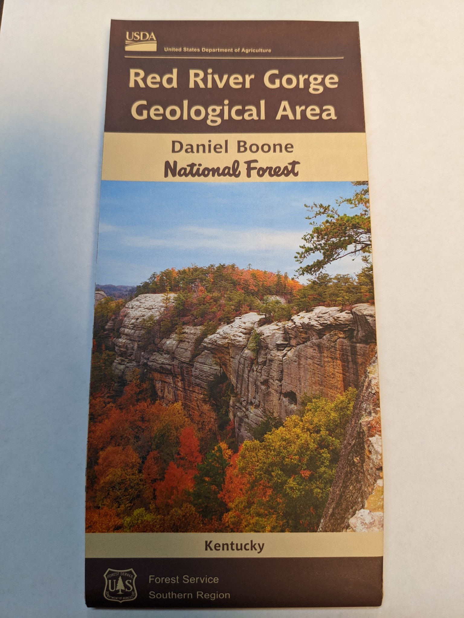 Red River Gorge Map - The Benchmark Outdoor Outfitters