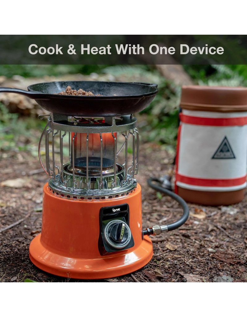 2-in-1 Heater/Stove