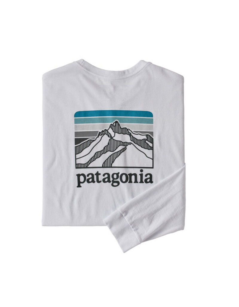 Patagonia M's L/S Line Logo Ridge Responsibili-Tee