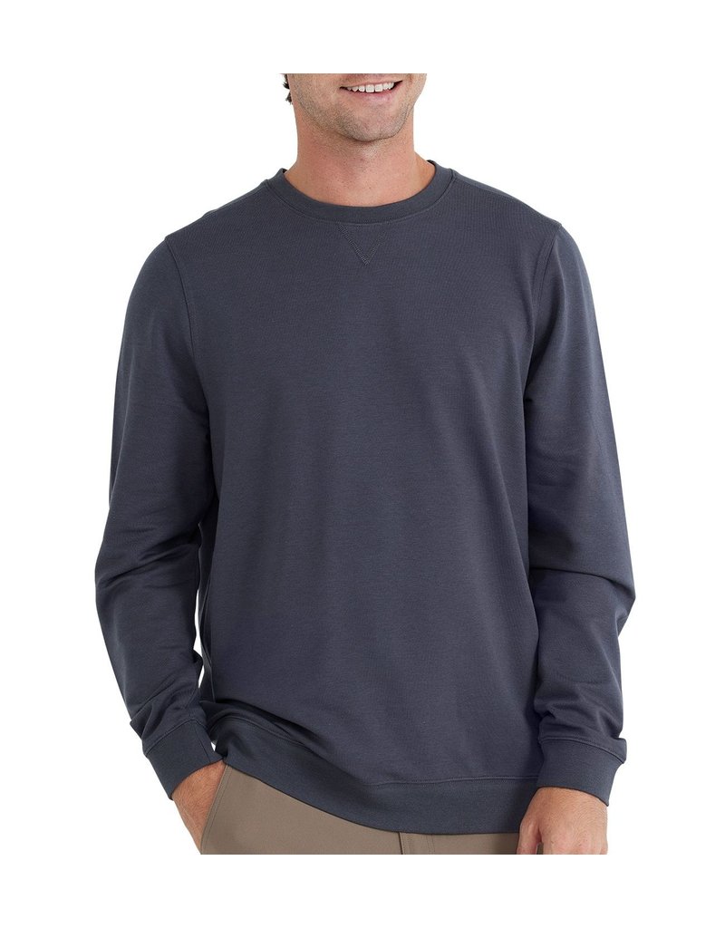 Free Fly Men's Bamboo Heritage Fleece Crew