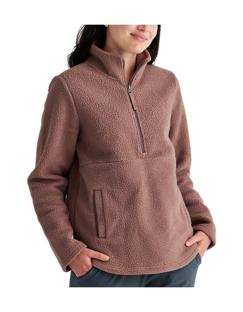 Free Fly Women's Bamboo Sherpa Fleece Half Zip