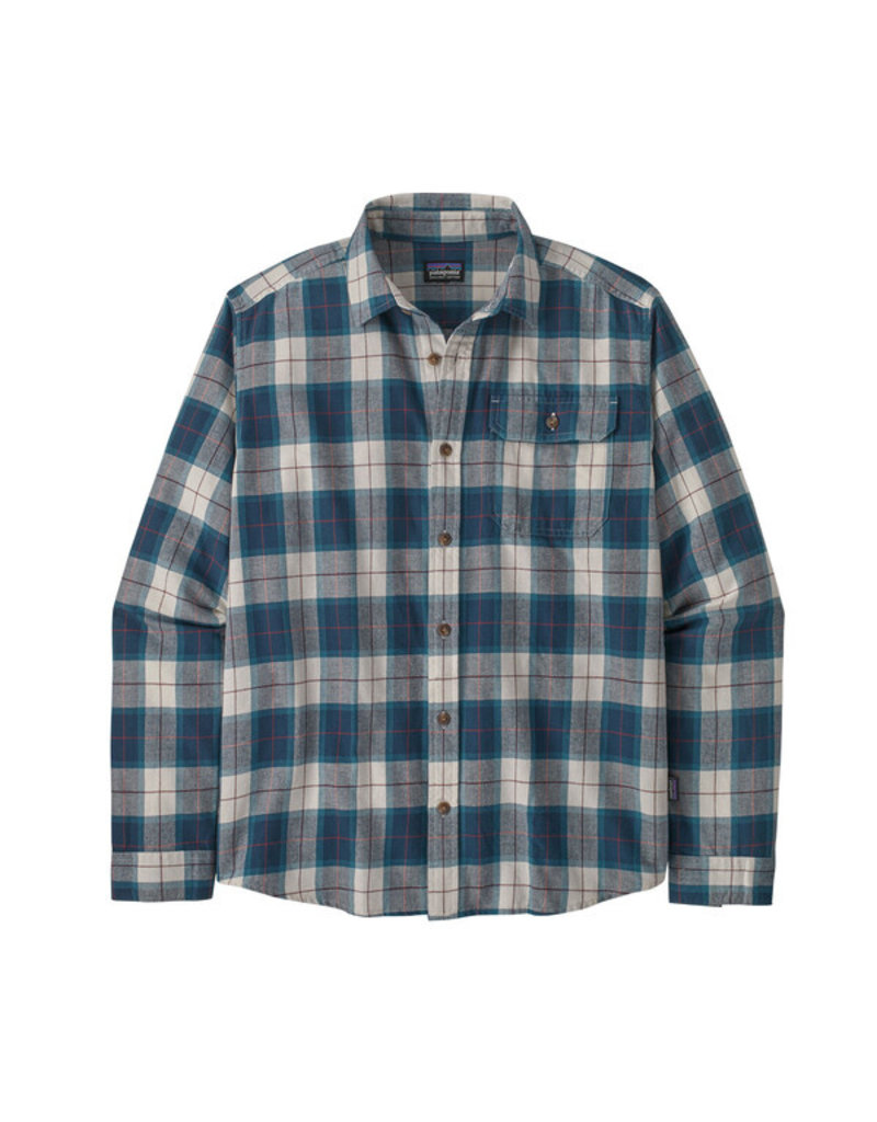 Patagonia M's L/S Cotton in Conversion LW Fjord Flannel Shirt