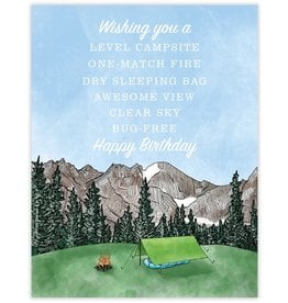 Waterknot Camping Wish Birthday