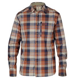  Abisko Trail Shirt LS M Dark Grey - men's shirt -  FJÄLLRÄVEN - 134.66 € - outdoorové oblečení a vybavení shop
