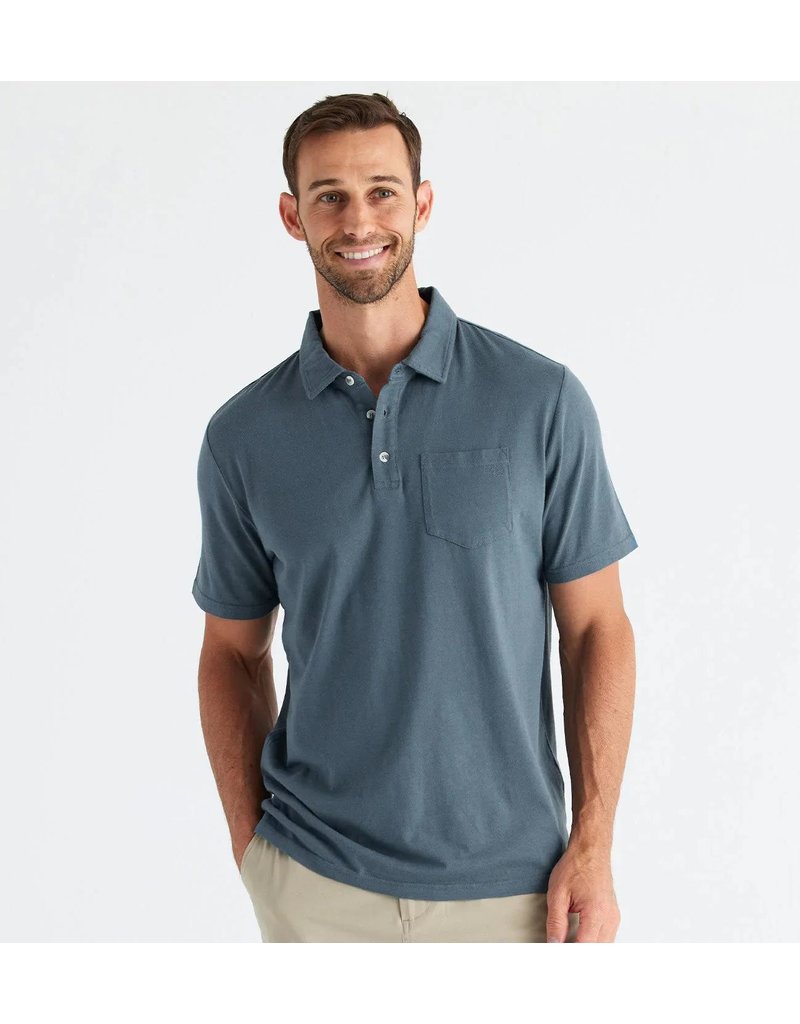 Free Fly Men's Bamboo Heritage Polo