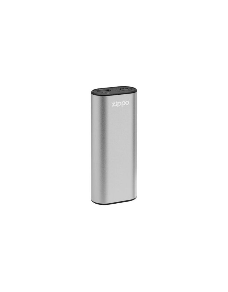 zippo HEATBANK 6HR RECHARGEABLE HAND WARMER SILVER