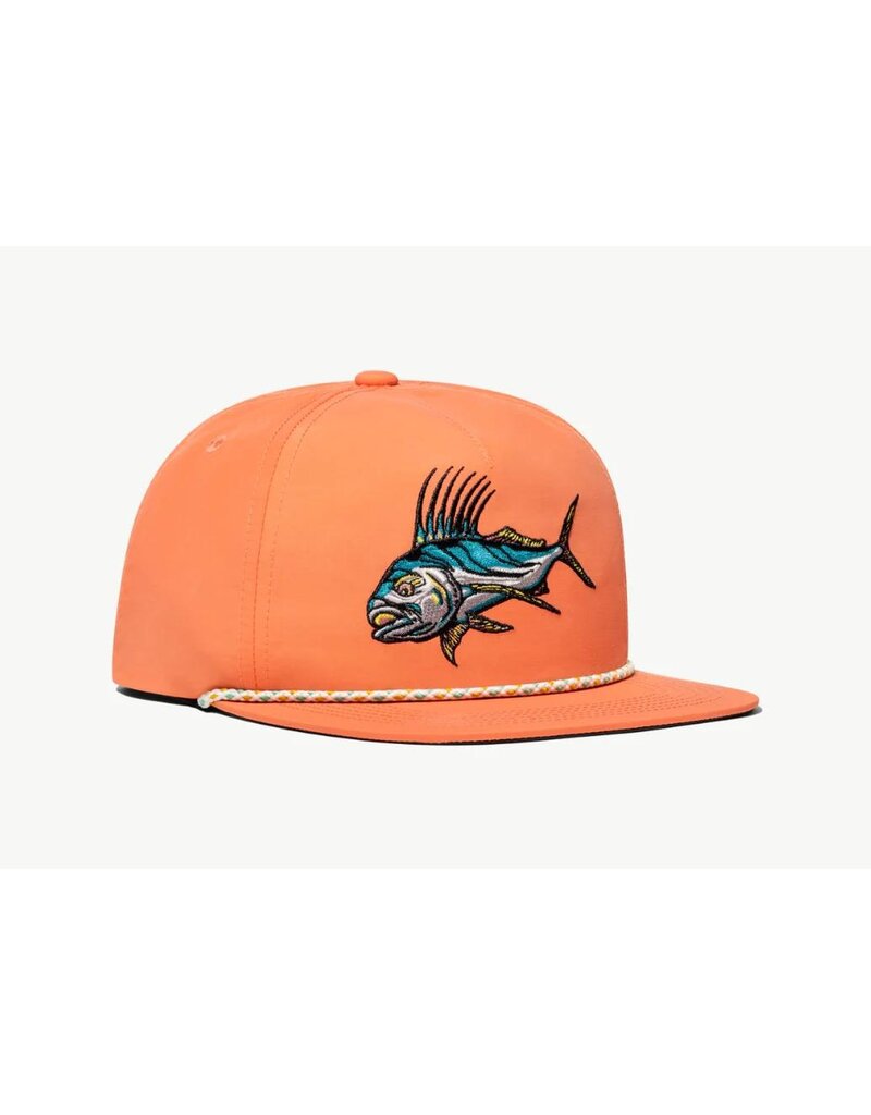 Rope Hat - White (Orange Logo) – The Cincy Hat