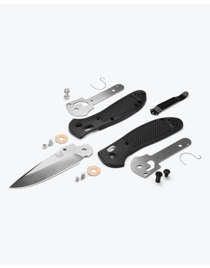 Benchmade 551-S30V Griptilian | Black Grivory | Drop-point