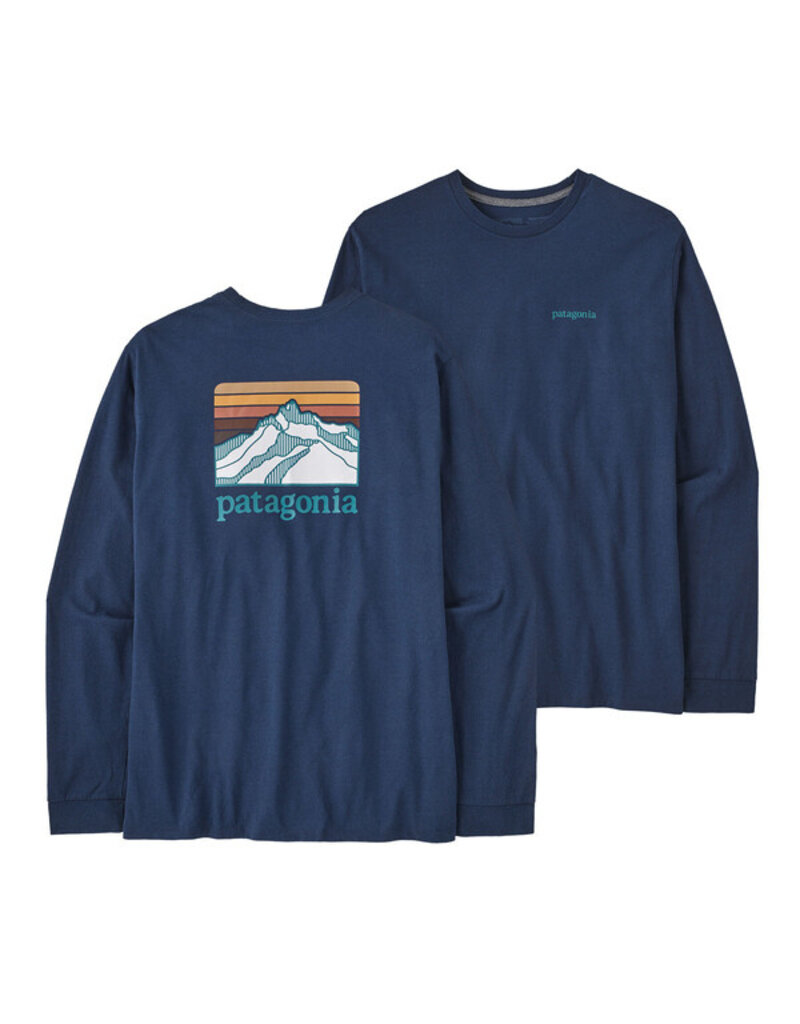 Patagonia M's L/S Line Logo Ridge Responsibili-Tee