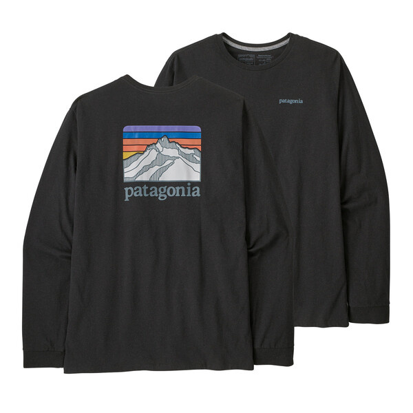 M's L/S Line Logo Ridge Responsibili-Tee - The Benchmark