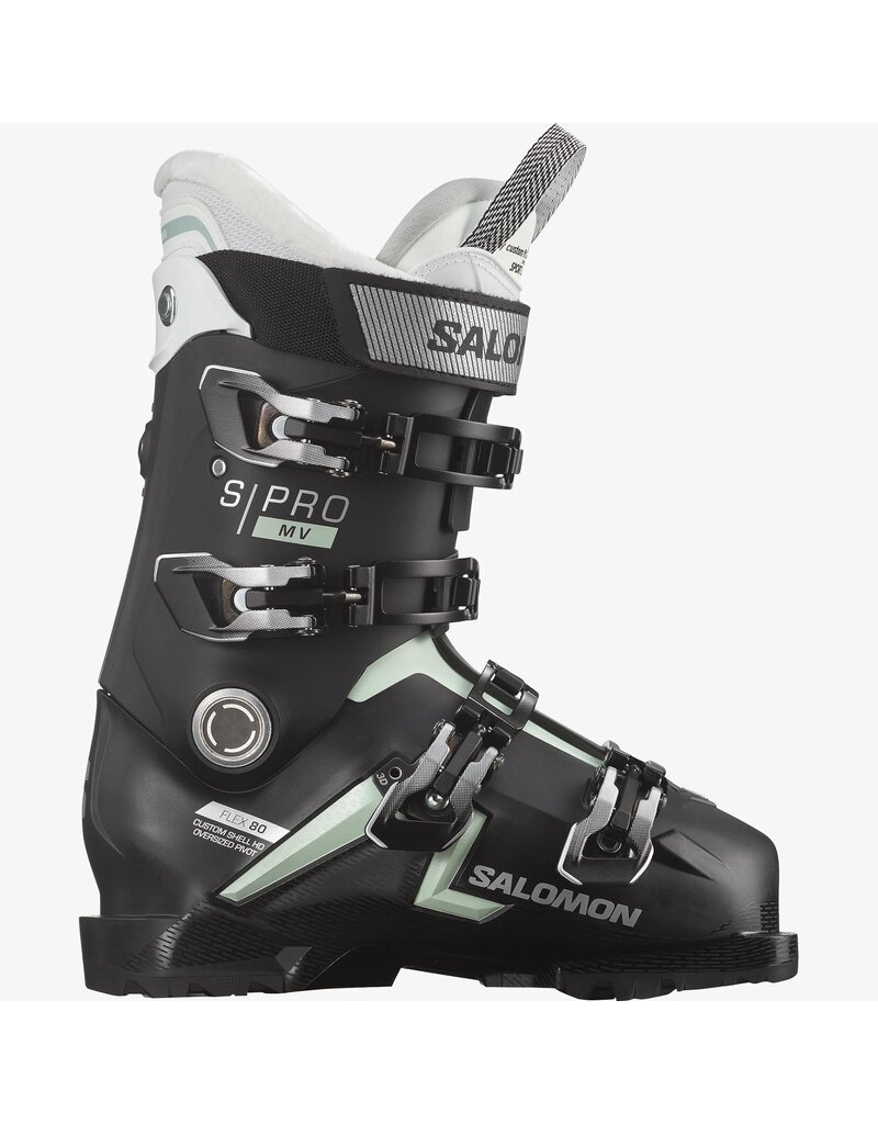 Salomon S/PRO MV 80 W CS Black / White Moss / Silver Metallic