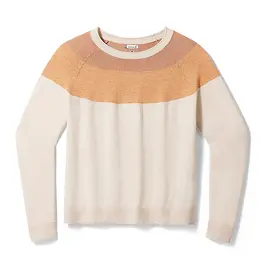 Smartwool Women's Edgewood Colorblock Crew Sweater
