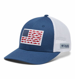 Columbia Sportswear PFG Fish Flag Mesh Ball Cap