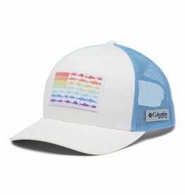 Columbia Sportswear PFG Fish Flag Mesh Snap Back - High