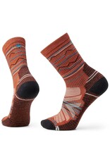 Smartwool Hike Light Cushion Mountain Range Pattern Crew Socks