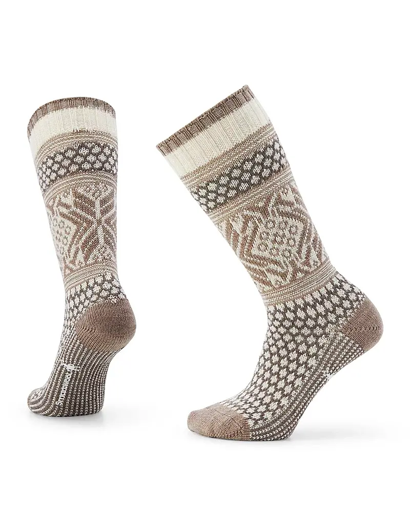 Smartwool Everyday Popcorn Snowflake Pattern Crew Socks