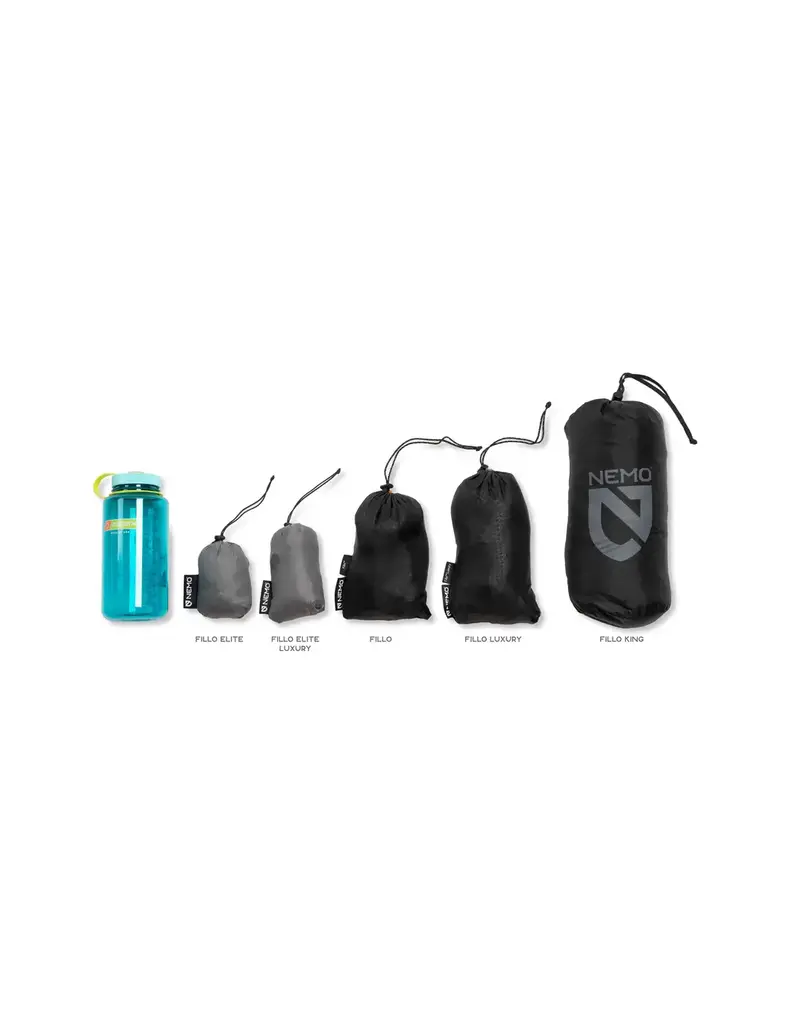 NEMO Equipment Fillo Elite Ultralight Backpacking Pillow