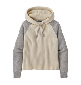 Patagonia W's Recycled Wool-Blend Hooded P/O Sweater