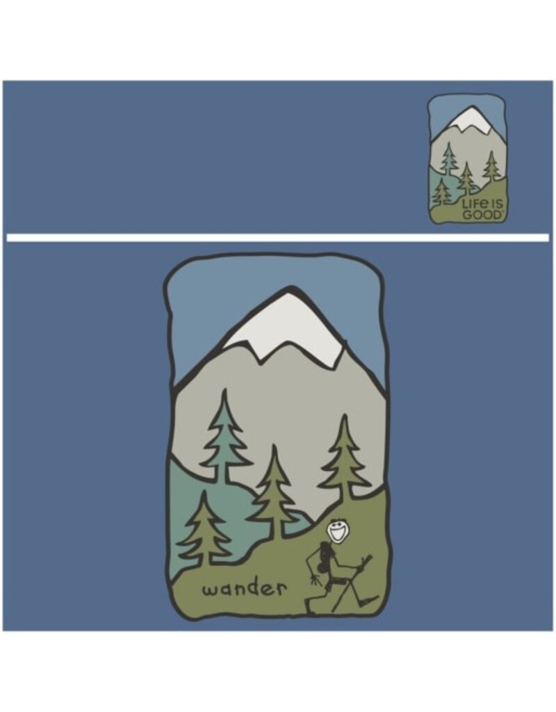 Life is Good Short Sleeve Crusher-LITE Tee Mn