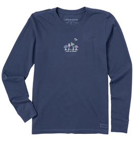 Life is Good Long Sleeve Crusher Tee Wm