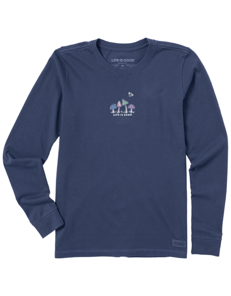Life is Good Long Sleeve Crusher Tee Wm