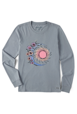 Life is Good Long Sleeve Crusher Tee Wm