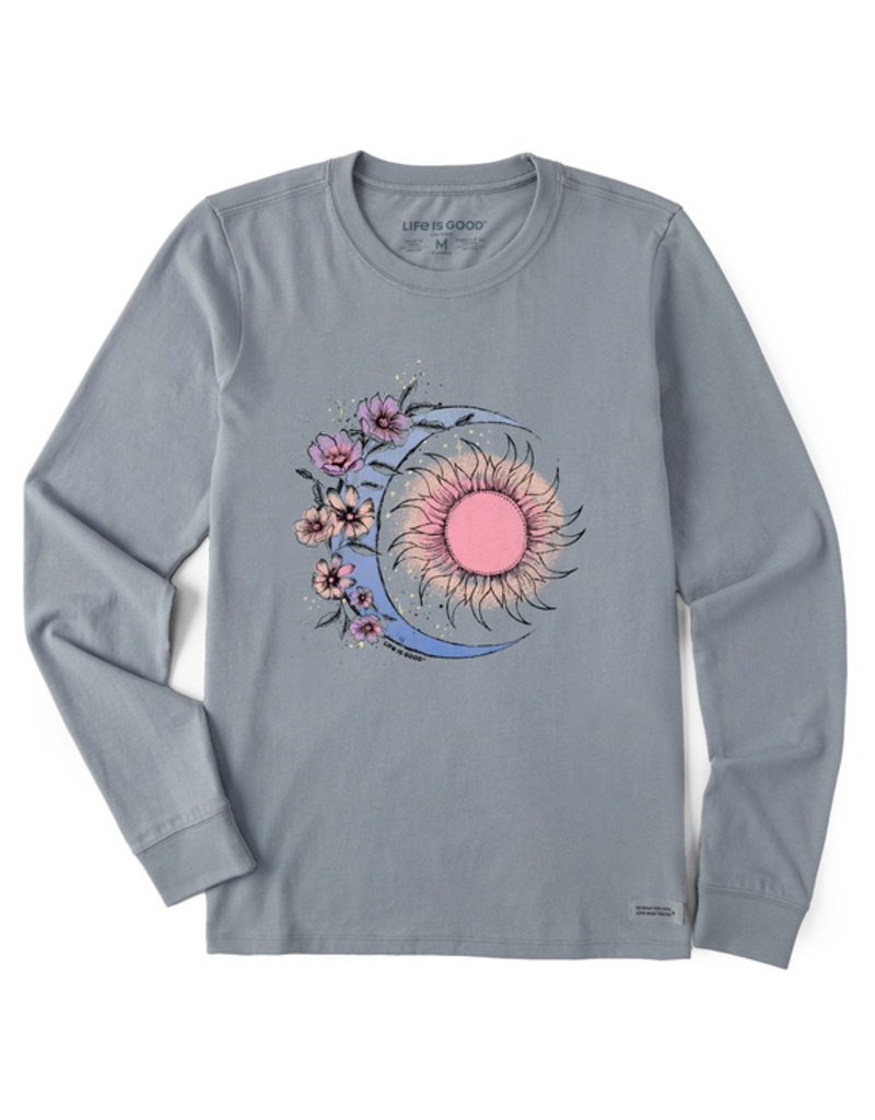 Life is Good Long Sleeve Crusher Tee Wm