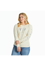 Life is Good Long Sleeve Crusher Tee Wm