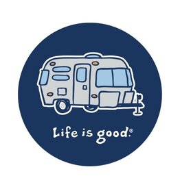 Life is Good 4" Circle Sticker