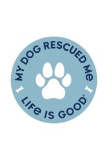 Life is Good 4" Circle Sticker