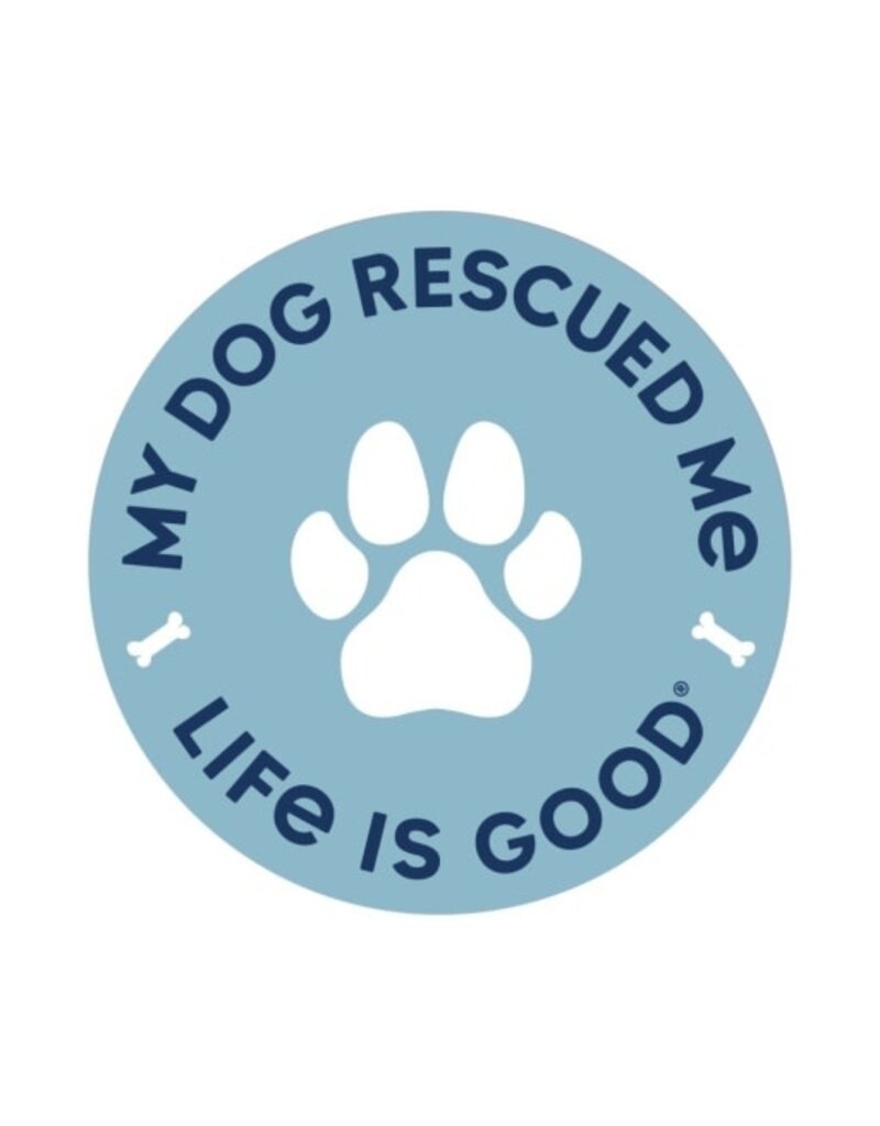 Life is Good 4" Circle Sticker